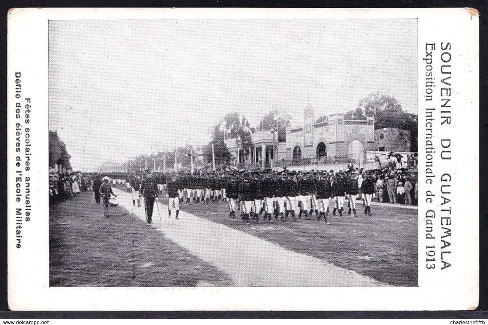 Souvenir Du GUATEMALA - Défilé Des élèves De L'école Militaire - Military School Défilé - Guatemala