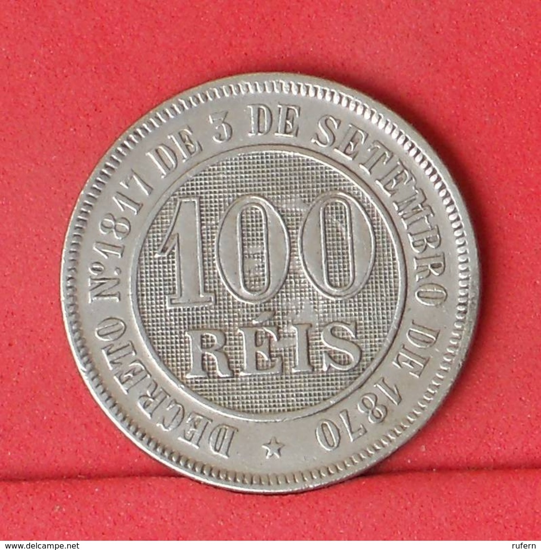 BRAZIL 100 REIS 1888 -    KM# 483 - (Nº31194) - Brasile