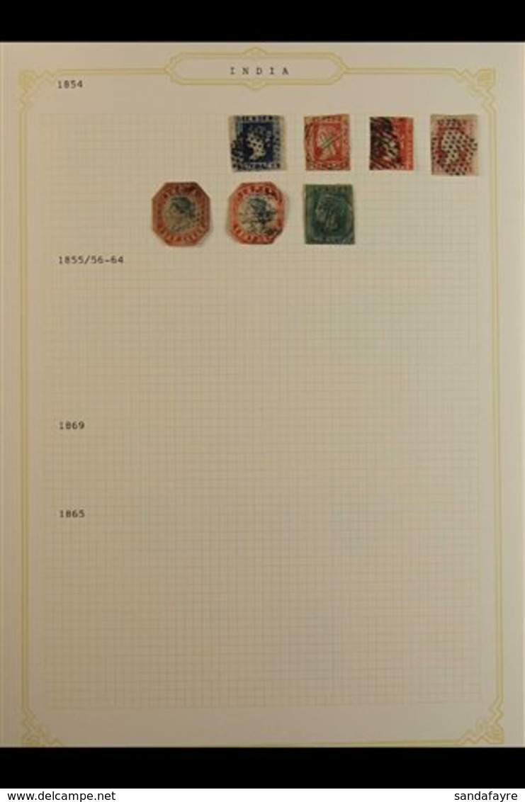 BRITISH COMMONWEALTH "I" COUNTRIES 1850's - 1980's UNPICKED MINT / NHM / USED COLLECTION Presented In A Stanley Gibbons  - Altri & Non Classificati