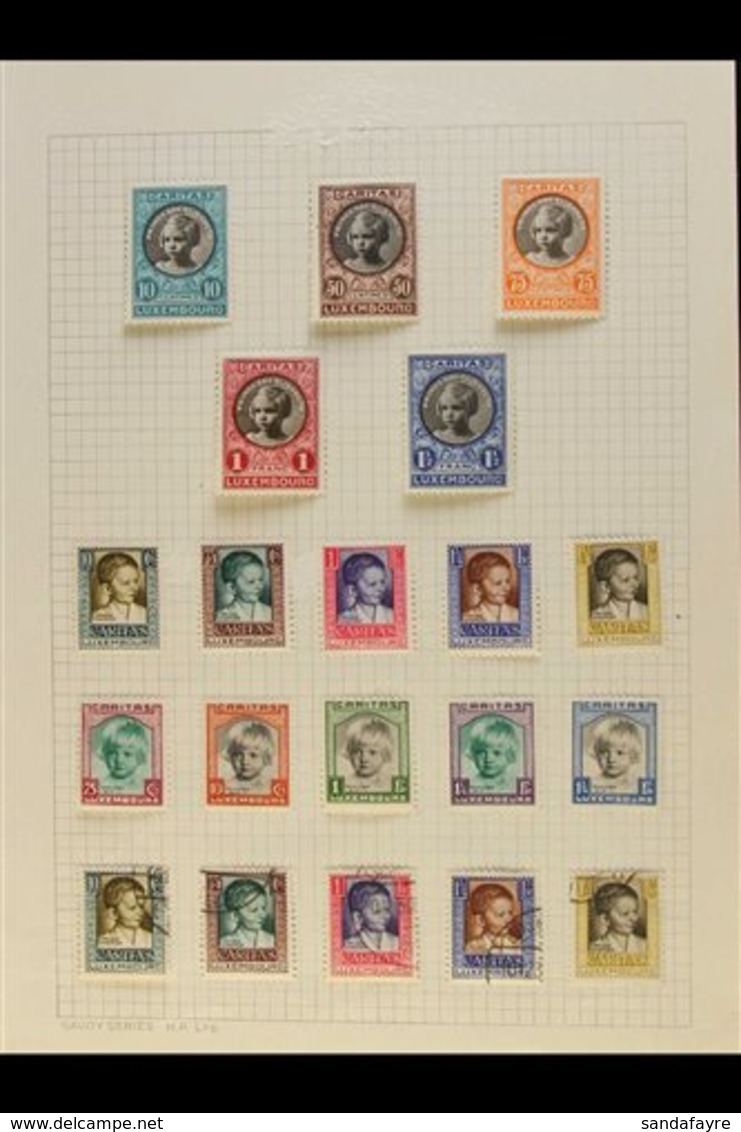 CHILD WELFARE ISSUES 1921-1950 World Mint & Used Collection Of Mainly Complete Sets, Chiefly All Different, Includes Lux - Non Classificati