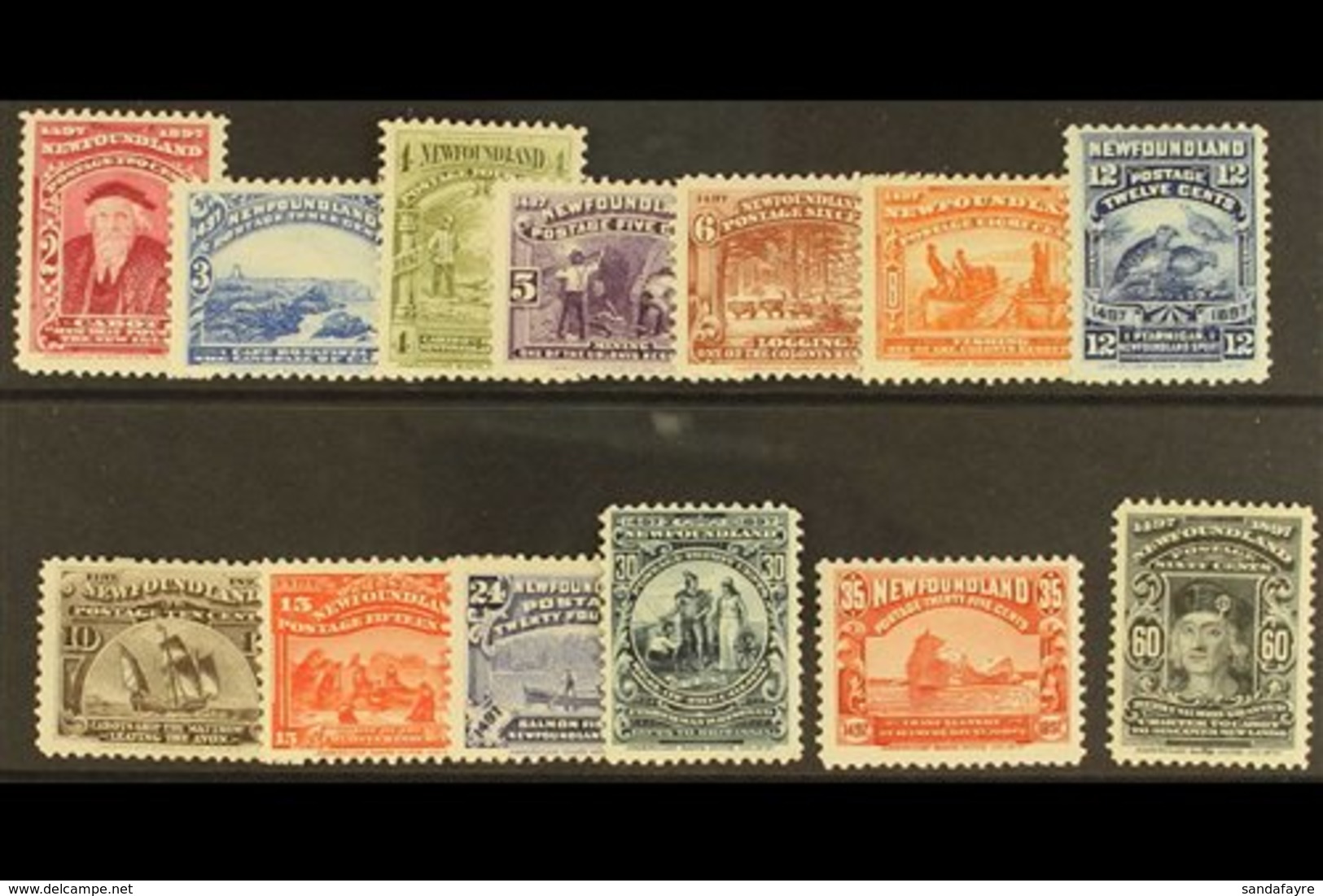 1897 400th Anniv Of Discovery Set, SG 66/79, Very Fine Mint. (14 Stamps) For More Images, Please Visit Http://www.sandaf - Altri & Non Classificati