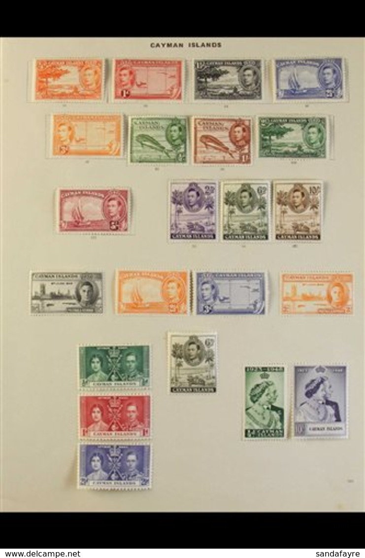 1937-1967 VERY FINE MINT COLLECTION An Attractive COMPLETE Collection From The 1937 Coronation To The 1967 Tourist Set,  - Caimán (Islas)