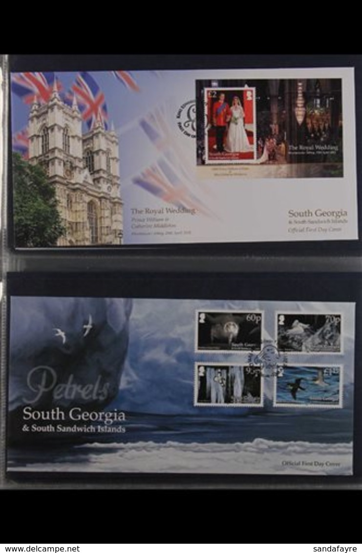 2011-2016 FIRST DAY COVERS. COMPREHENSIVE COLLECTION Of All Different Illustrated Unaddressed First Day Covers Housed In - Islas Malvinas