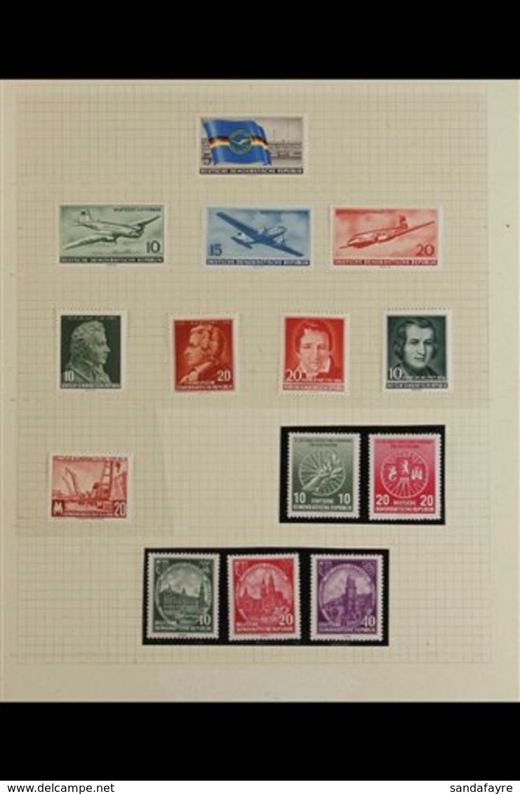 1956-1962 NEVER HINGED MINT COLLECTION In Hingeless Mounts On Album Pages, All Different And LARGELY COMPLETE For The Pe - Altri & Non Classificati