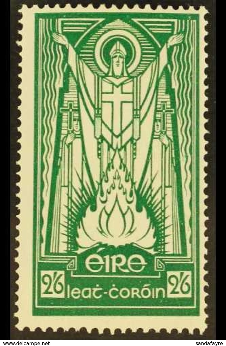1937 2s6d Emerald- Green St Patrick, SG 102, Never Hinged Mint. For More Images, Please Visit Http://www.sandafayre.com/ - Altri & Non Classificati