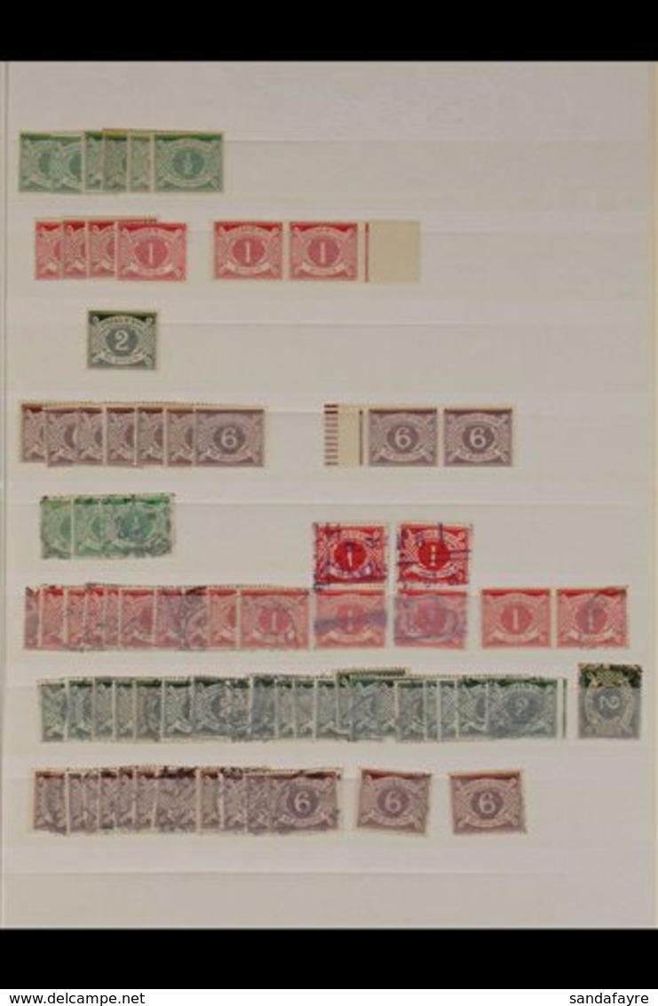 POSTAGE DUES 1925-1988 Substantial Accumulation On Stockleaves, Mint (much Never Hinged) And Used. 1925 (wmk "se") All V - Altri & Non Classificati