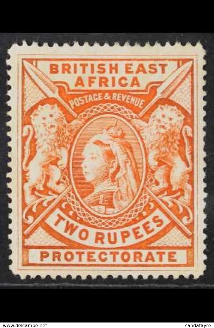 BRITISH EAST AFRICA 1897 2r Orange, Queen Victoria, SG 93, Very Fine Mint. For More Images, Please Visit Http://www.sand - Vide