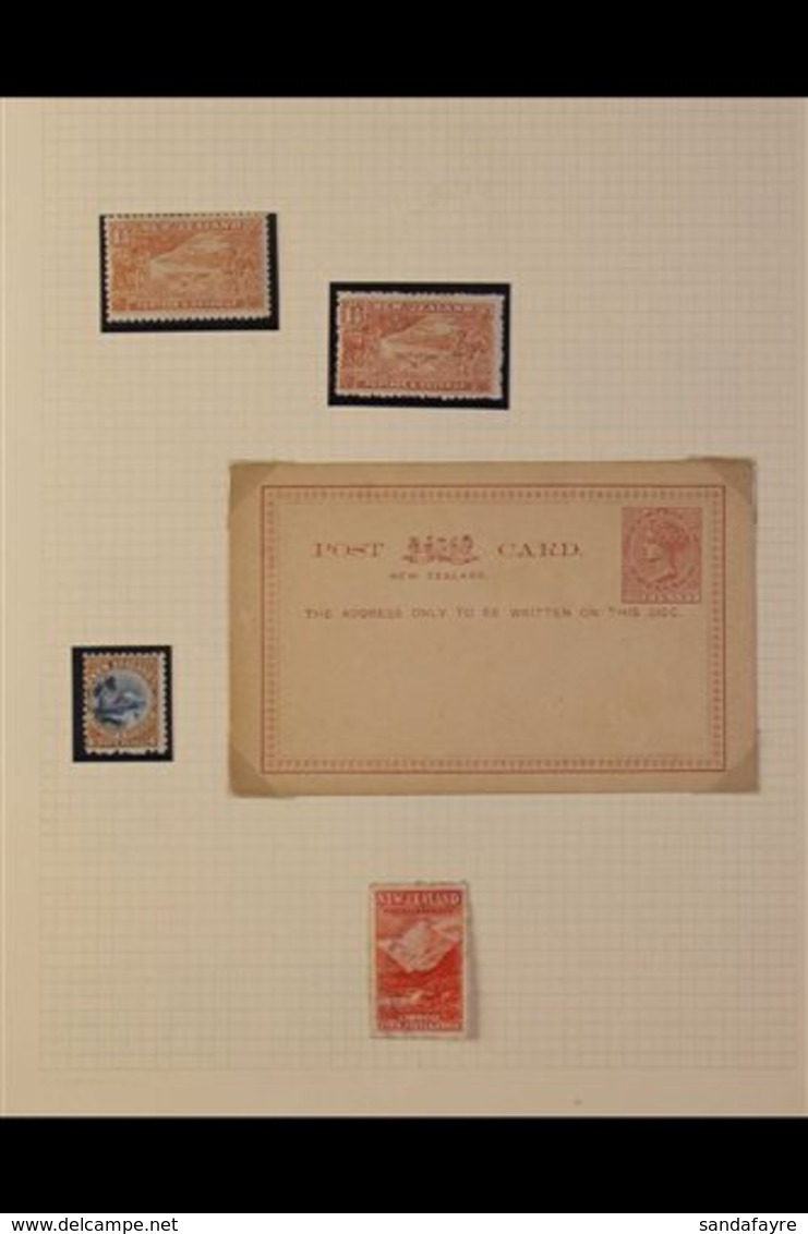 1898-1981 MINT & USED DEFINITIVES COLLECTION Housed In Two Volumes, Includes LOTS OF BLOCKS, We See A Few 1898/1900 Stam - Otros & Sin Clasificación