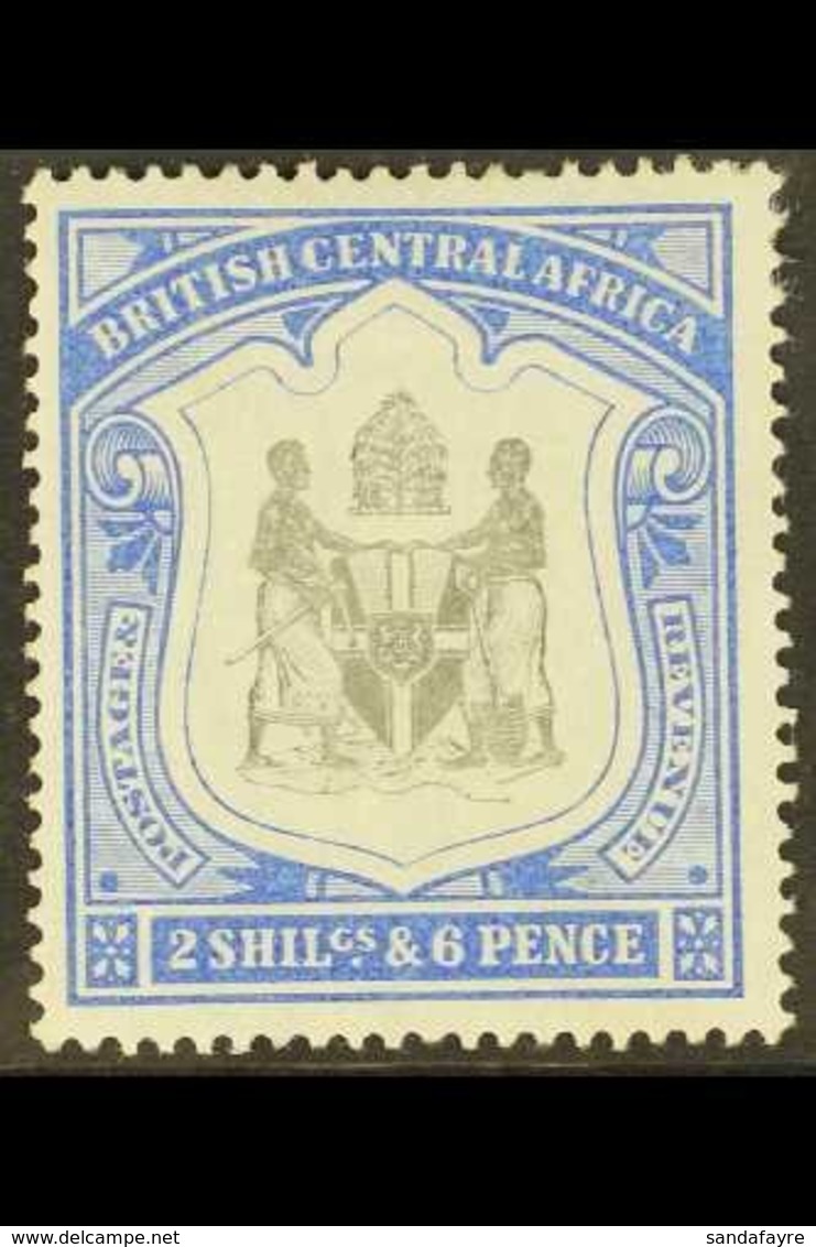 1897-1900 2s6d Black And Ultramarine, SG 48, Fine Mint. For More Images, Please Visit Http://www.sandafayre.com/itemdeta - Nyasaland (1907-1953)