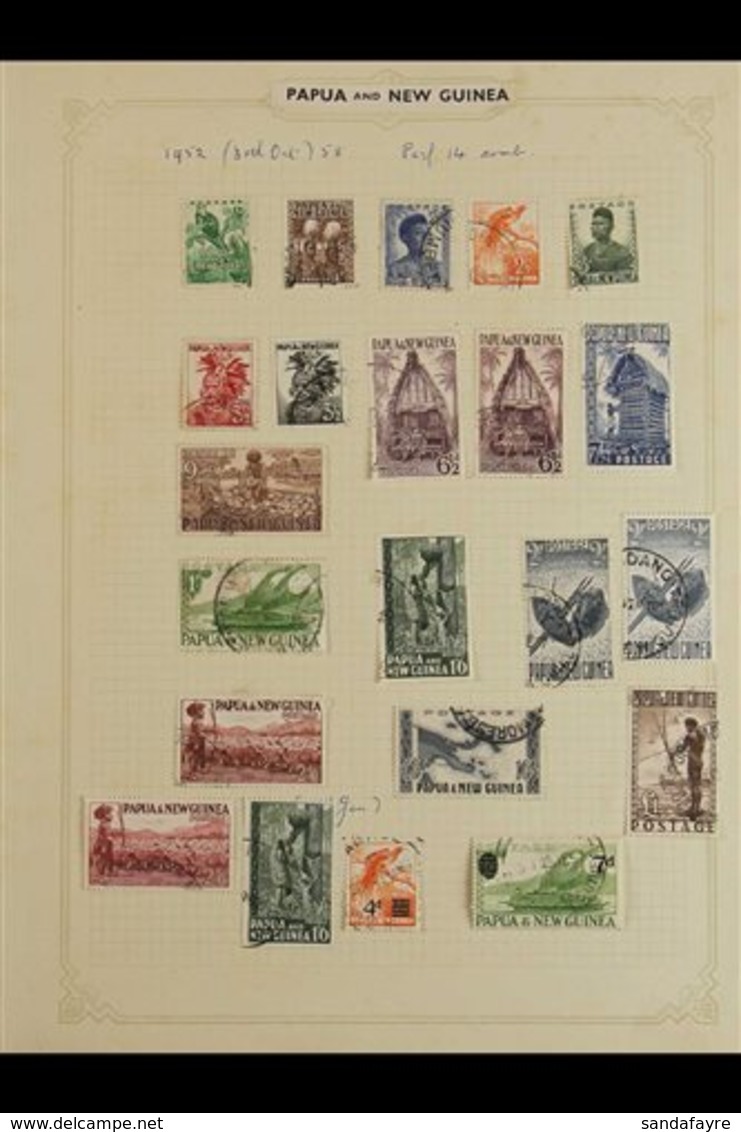 1952-72 INTERESTING COLLECTION. An Interesting Mixed Mint & Used Collection With Many Sets, Often Both Mint & Used Plus  - Papúa Nueva Guinea