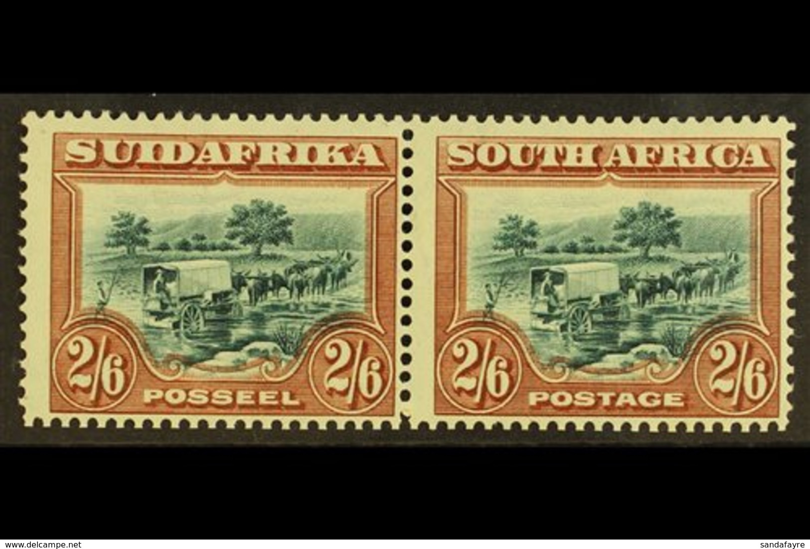 1927-30 2s6d Green & Brown, Perf.14x13½ Down, SG 37a, Mint. For More Images, Please Visit Http://www.sandafayre.com/item - Unclassified