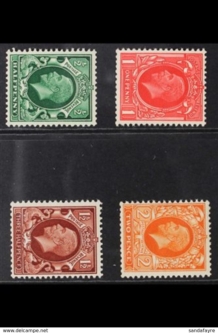 1934-36 Photogravure WATERMARK SIDEWAYS Complete Set, SG 439a/442b, Never Hinged Mint, Good Perfs, Fresh. (4 Stamps) For - Unclassified