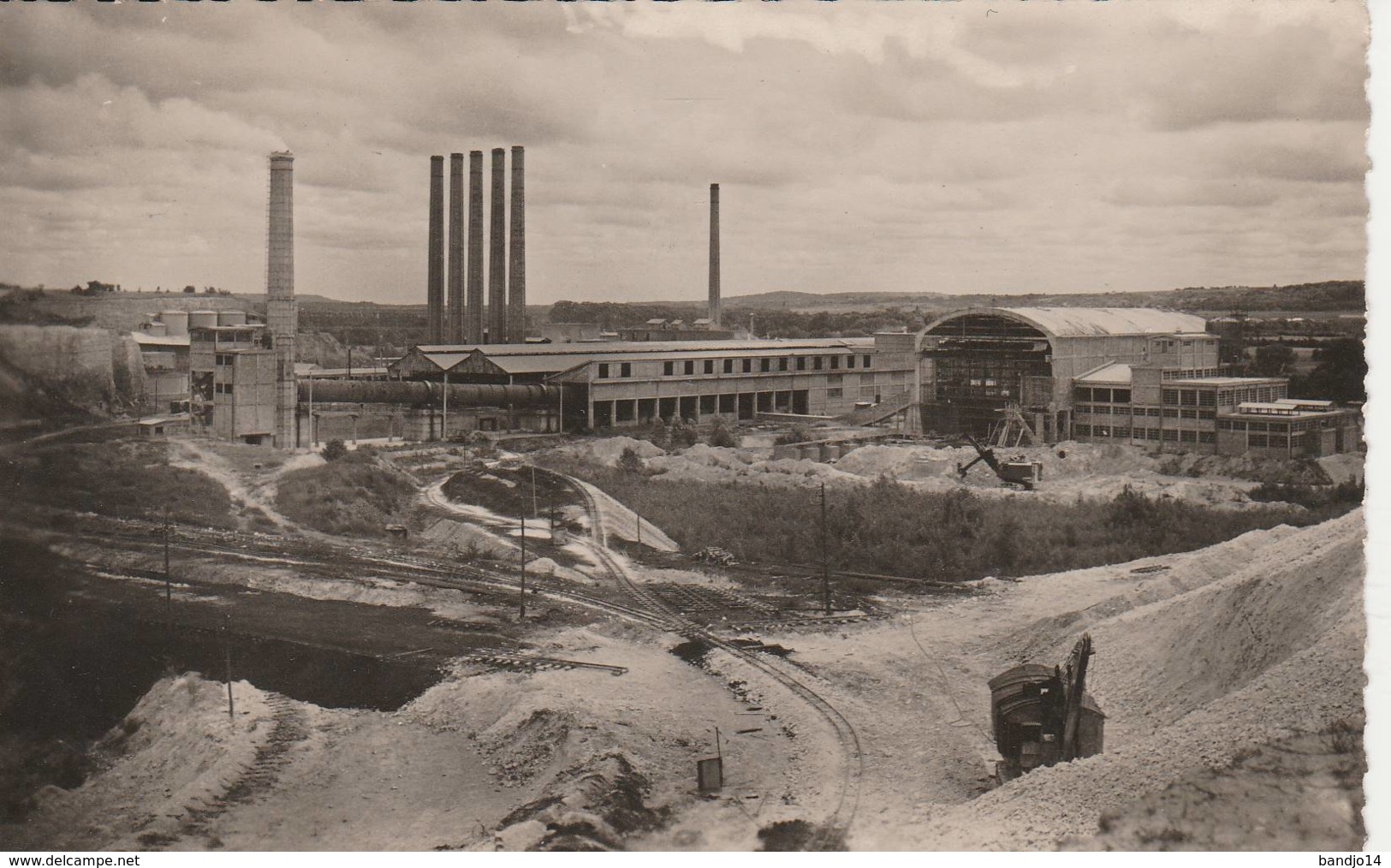 Gargenville - (rare) Usine Poliet Et Chausson  - Cpsm Petit  Format - Scan Recto-verso - Gargenville