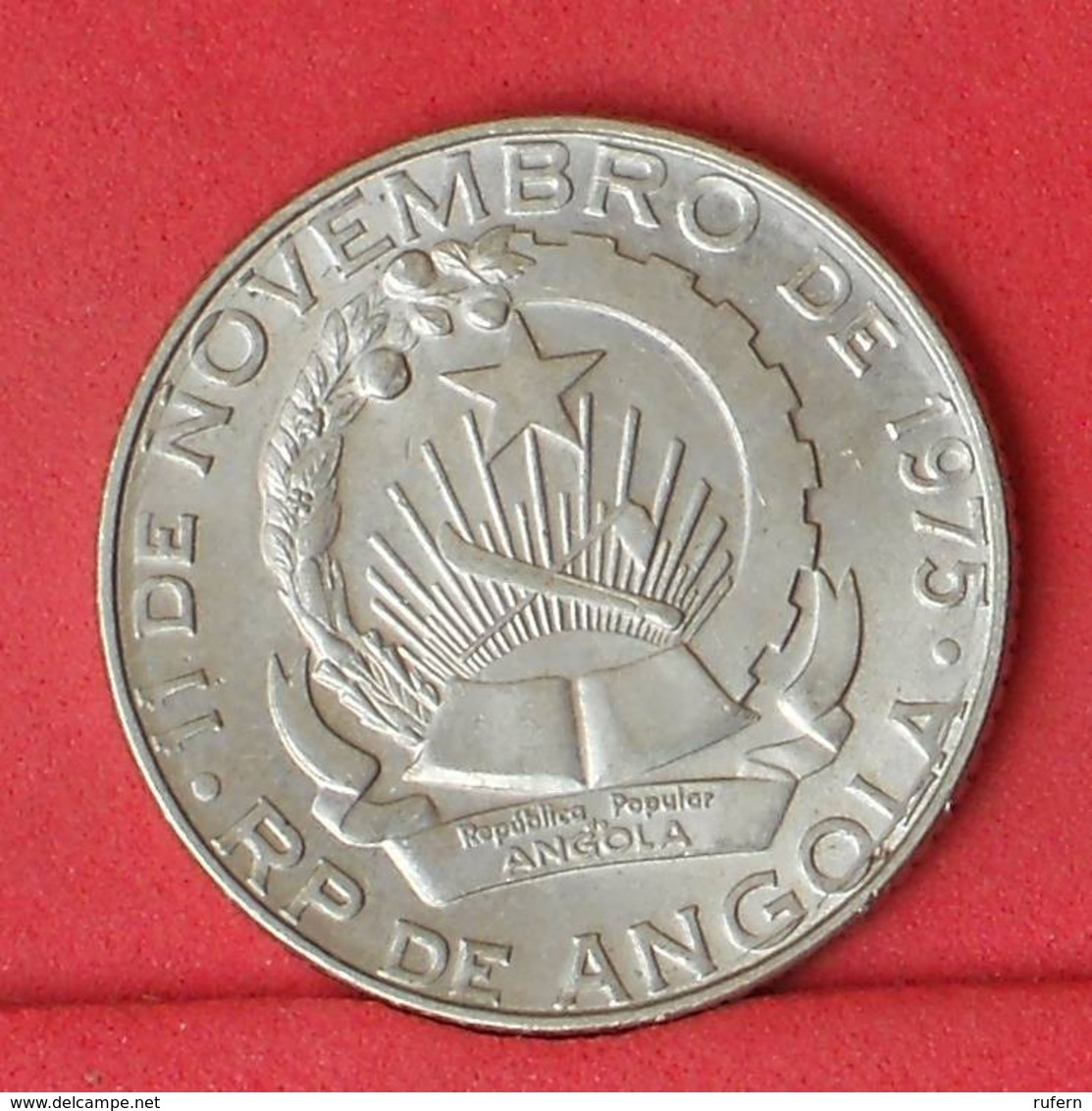 ANGOLA 10 KWANZAS 1975 -    KM# 86,1 - (Nº31233) - Angola