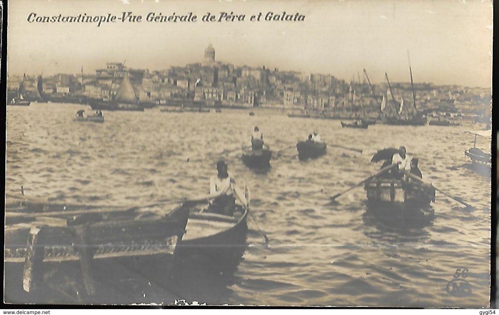 Turquie Constantinople   Vue Générale De Péra Et Galata - Turquie