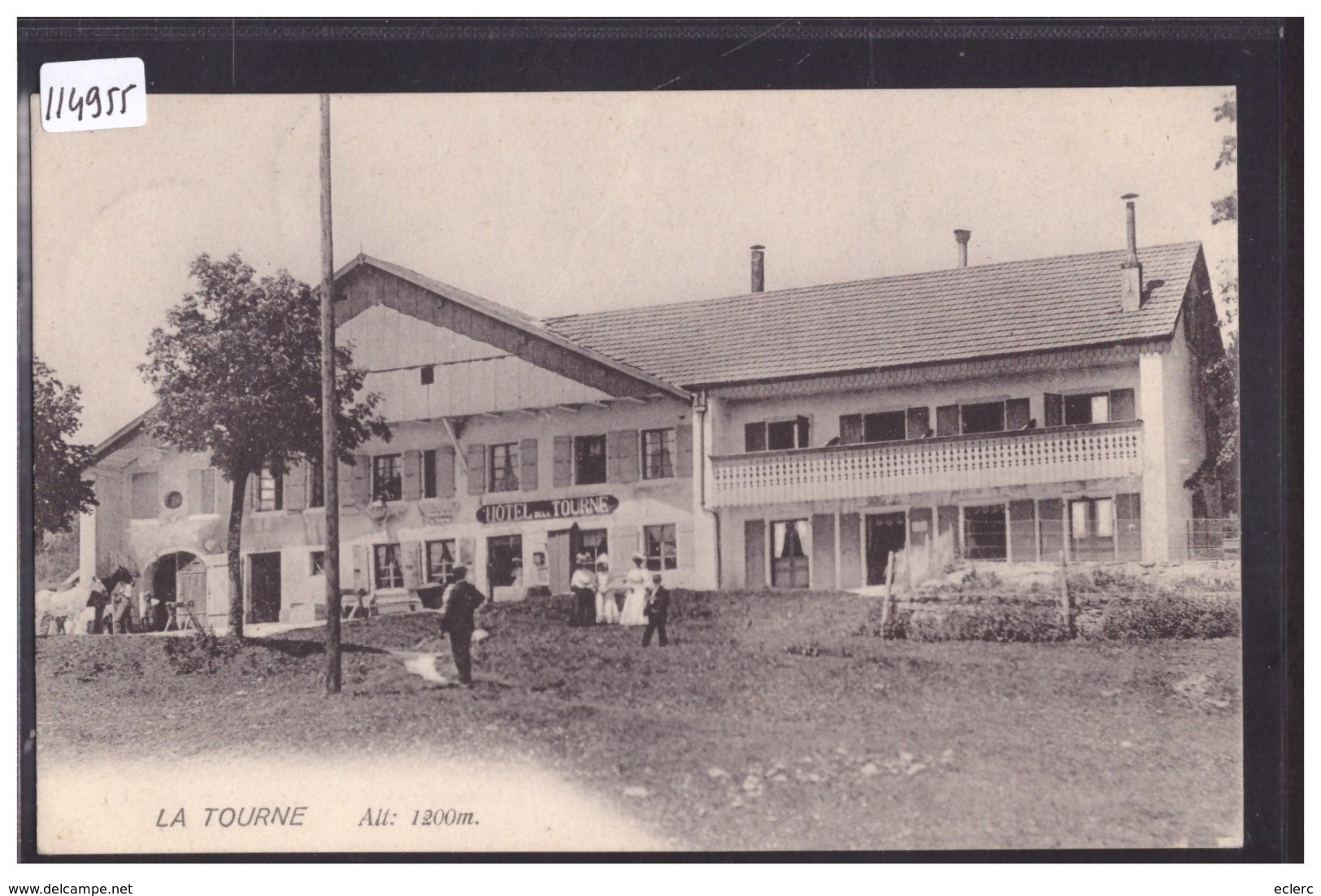 HOTEL DE LA TOURNE - TB - Autres & Non Classés