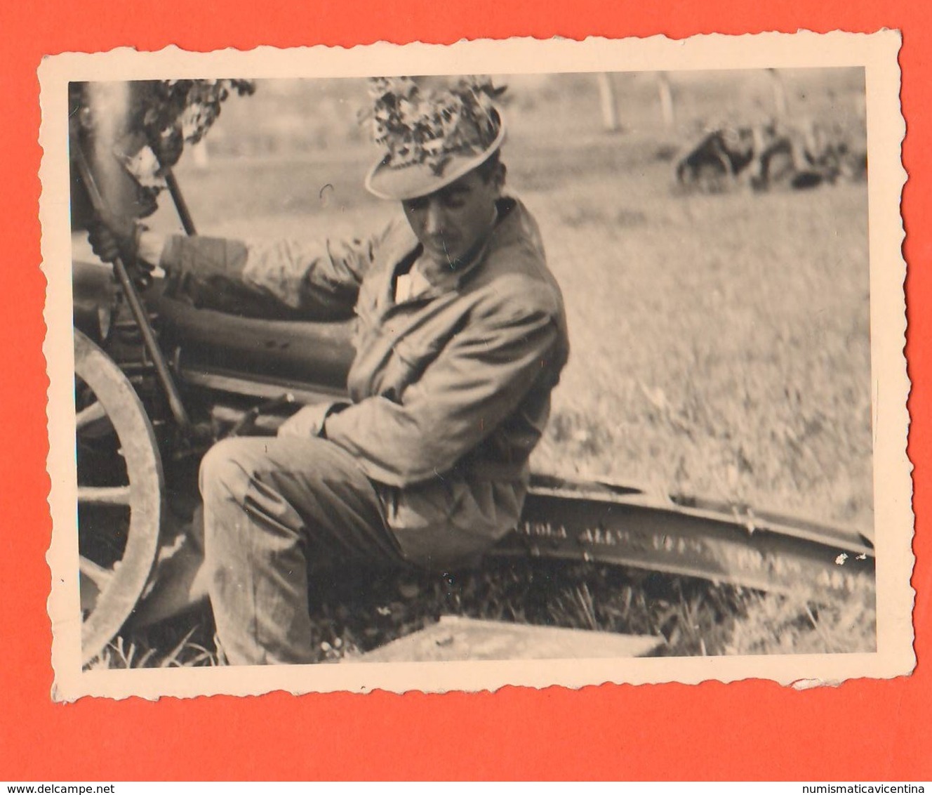 ALPINI Scuola Artiglieria Montagna Foto Di Posa - Guerra, Militari