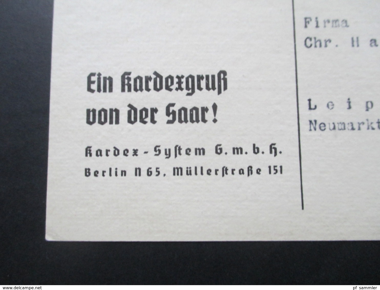 AK / Propagandakarte 1935 Ein Hardexgruß Von Der Saar! Andenken An Die Rückkehr Des Saarlandes Zum Reich. - Saarbrücken