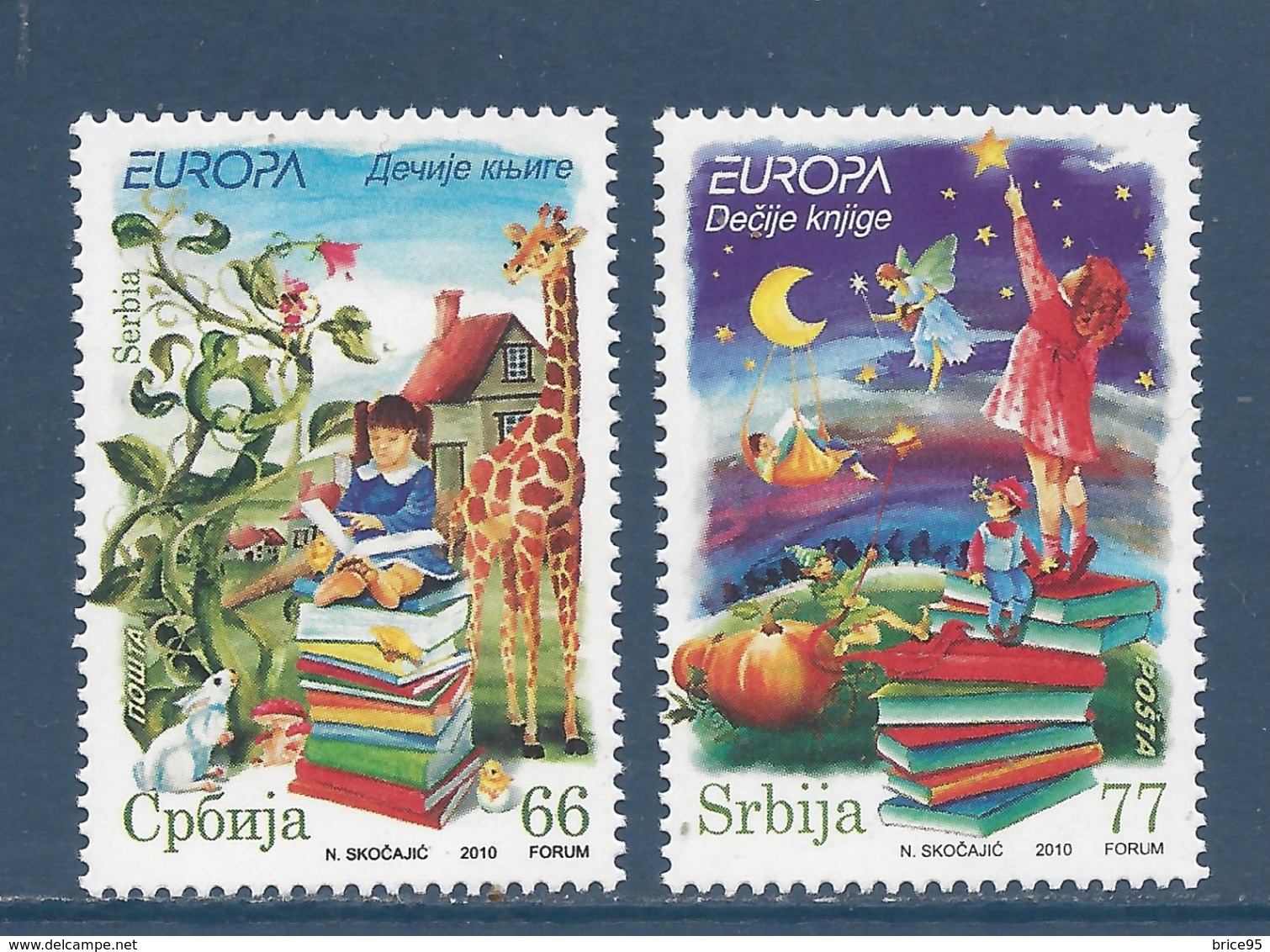 Serbie - Europa - Yt N° 348 Et 349 - Neuf Sans Charnière - 2010 - Serbie