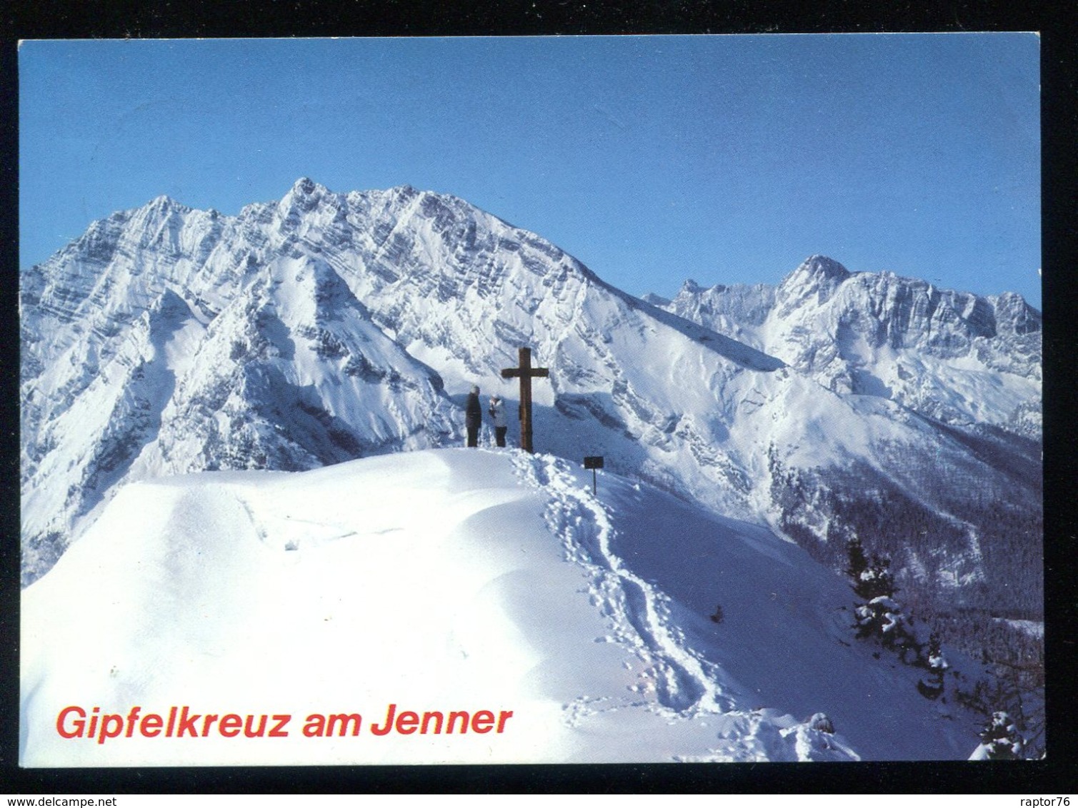 CPM Allemagne BERCHTESGADEN Gipfelkreuz Am Jenner - Berchtesgaden