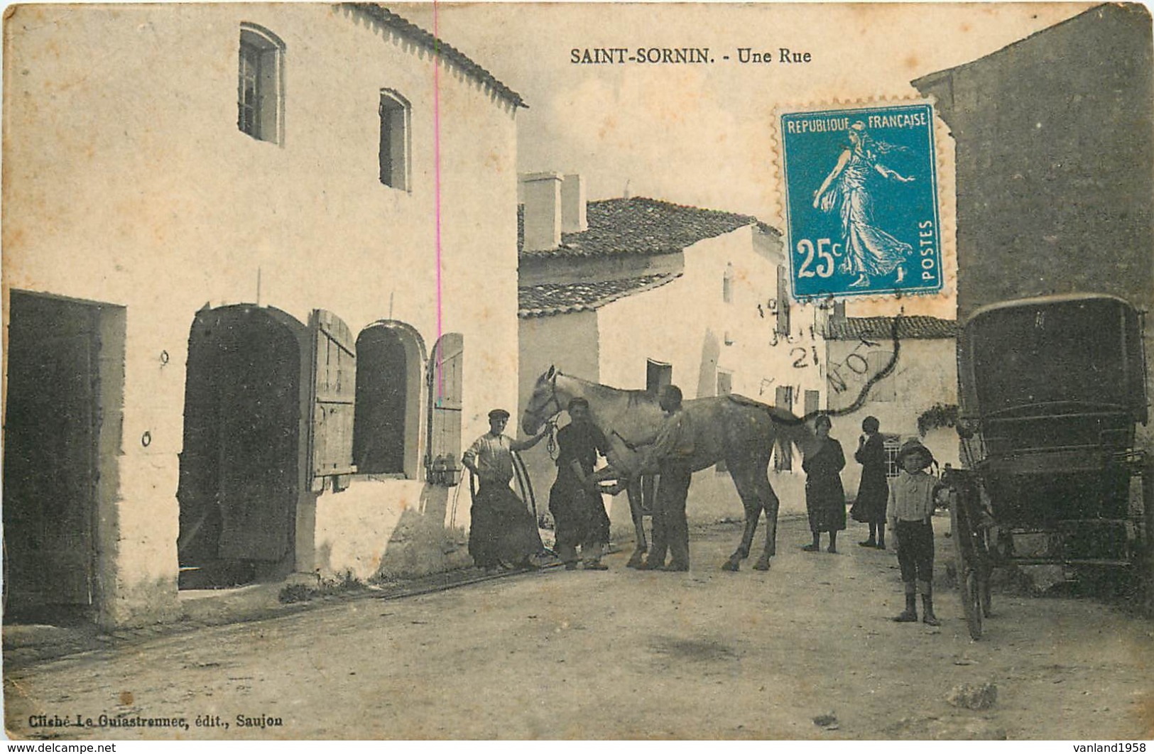 SAINT-SORNIN-une Rue( Marêchal Ferrand) - Autres & Non Classés