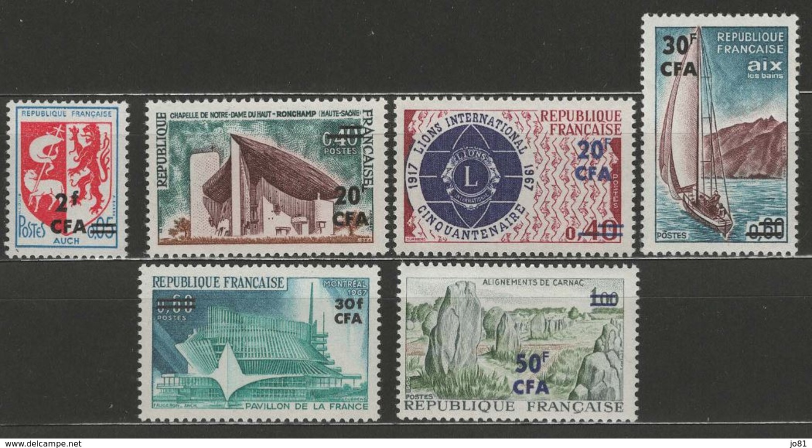 Réunion YT 373-377 XX / MNH - Neufs