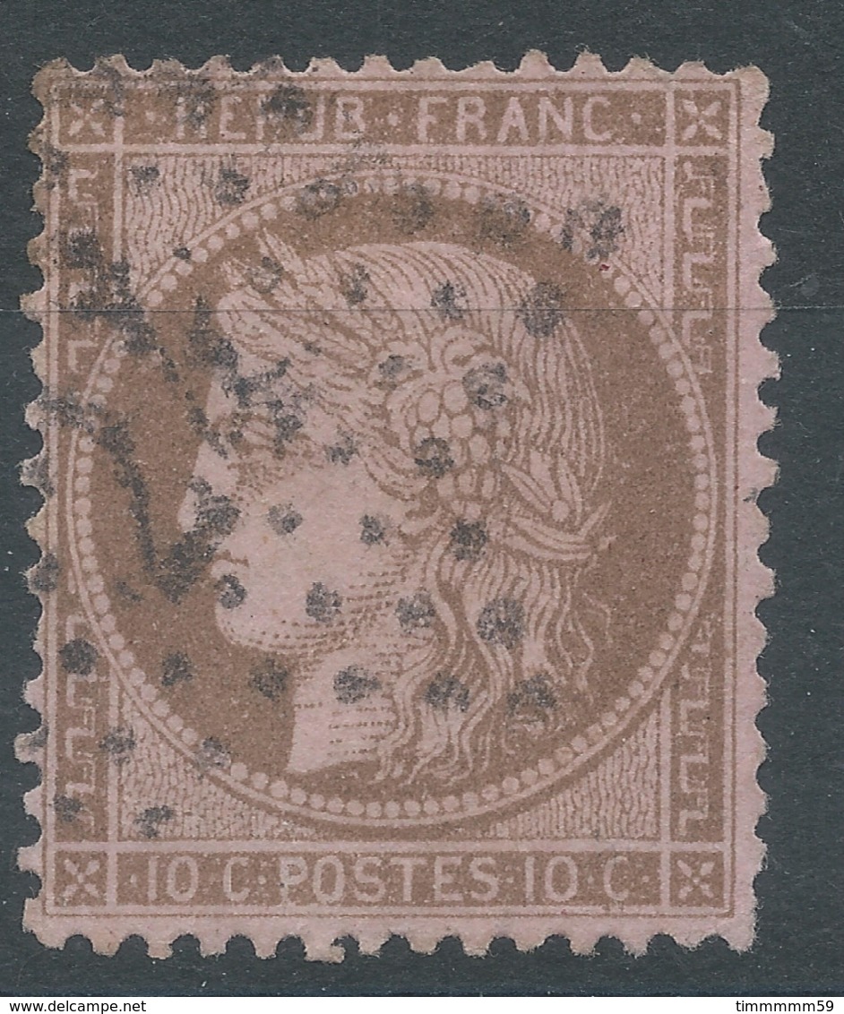 Lot N°51068  N°58, Oblit étoile Chiffrée 24 De PARIS (R. De Cléry) - 1871-1875 Cérès