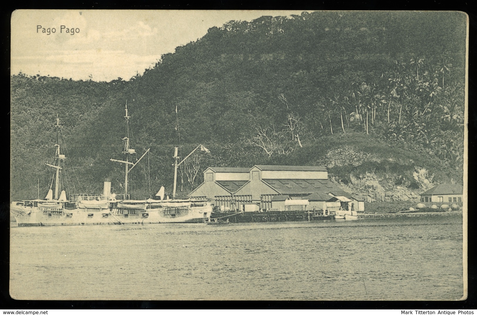 Postcard - Samoa, Oceania, Pago Pago - 1905 - Samoa Americana