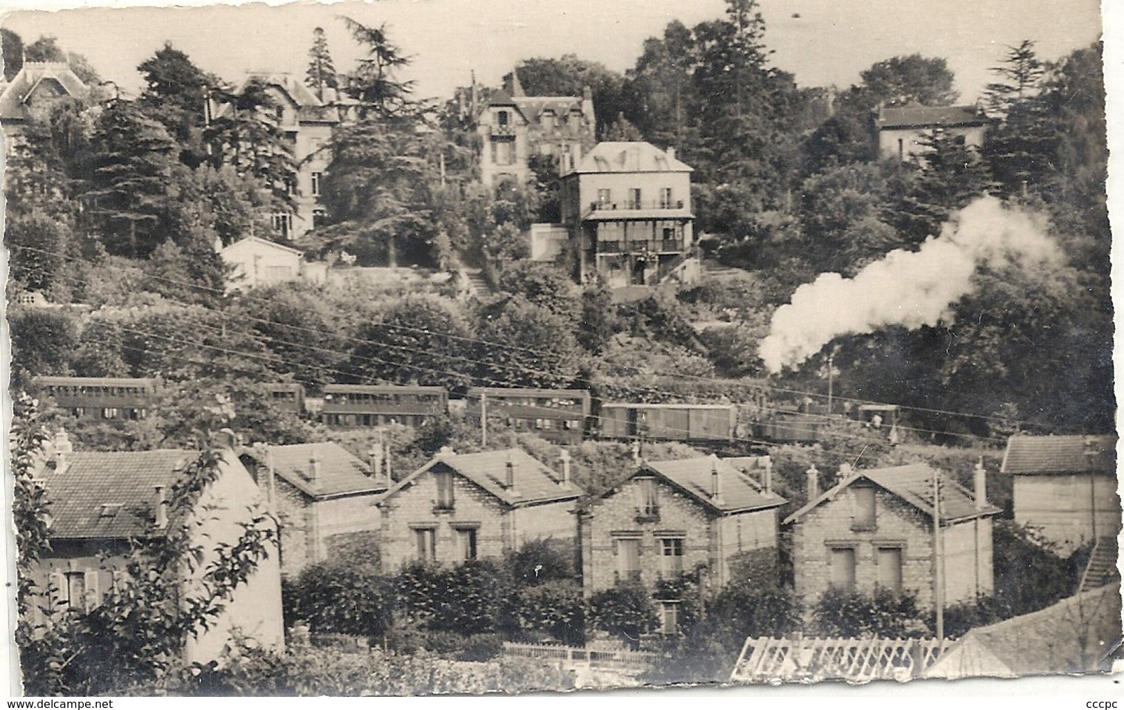 CPSM Montmorency Le Petit Train - Montmorency