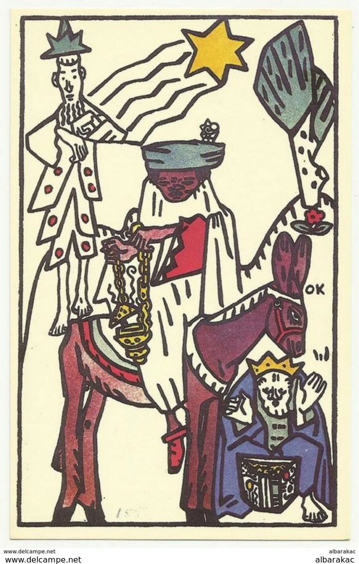 Wiener Werkstatte - Oskar Kokoschka , WW Karte No. 155 , Edition Molden - Kokoschka