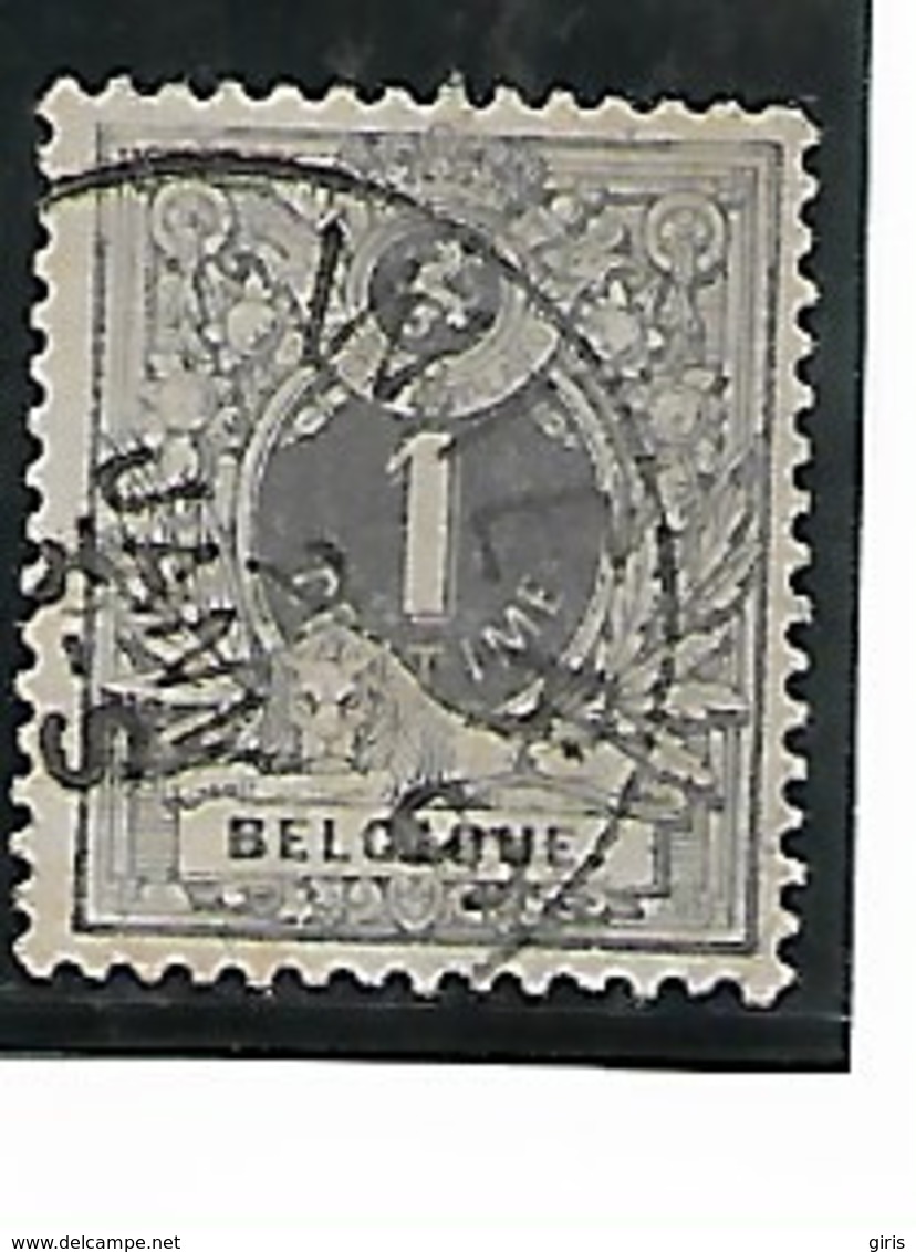 Belgique N°43 Wiers - 1893-1900 Fine Barbe