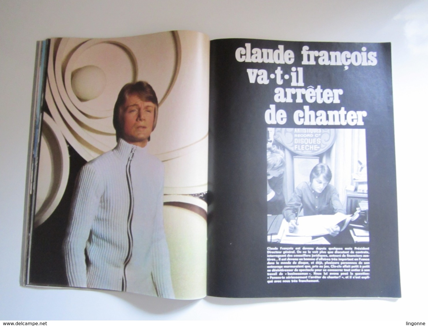 MOINS 20 Numéro 35 - Avril 1968 CLAUDE FRANCOIS HERVE VILARS DICK RIVERS POLNAREFF ERICK ST-LAURENT ANTOINE MC WILLIAMS
