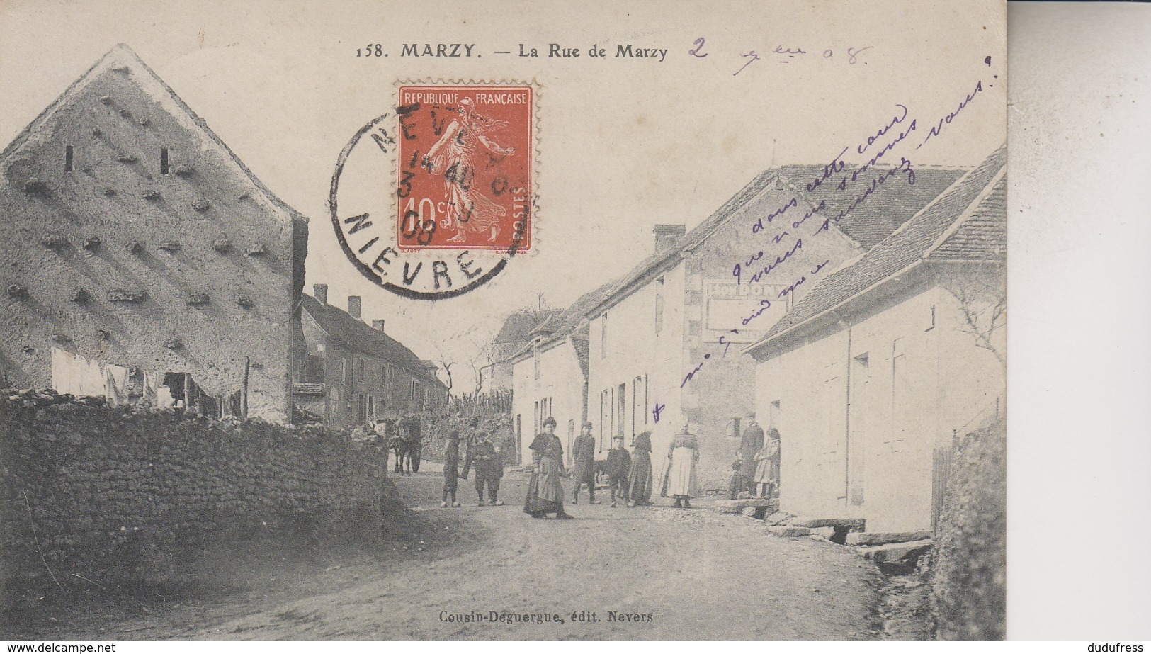 MARZY  LA RUE DE MARZY - Altri & Non Classificati