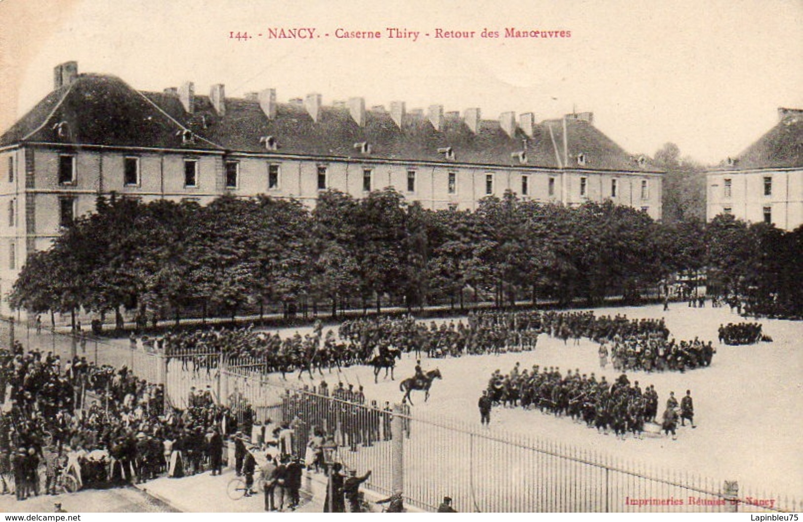 CP 54 Meurthe Et Moselle Nancy Caserne Thiry Retour Des Manoeuvres - Nancy