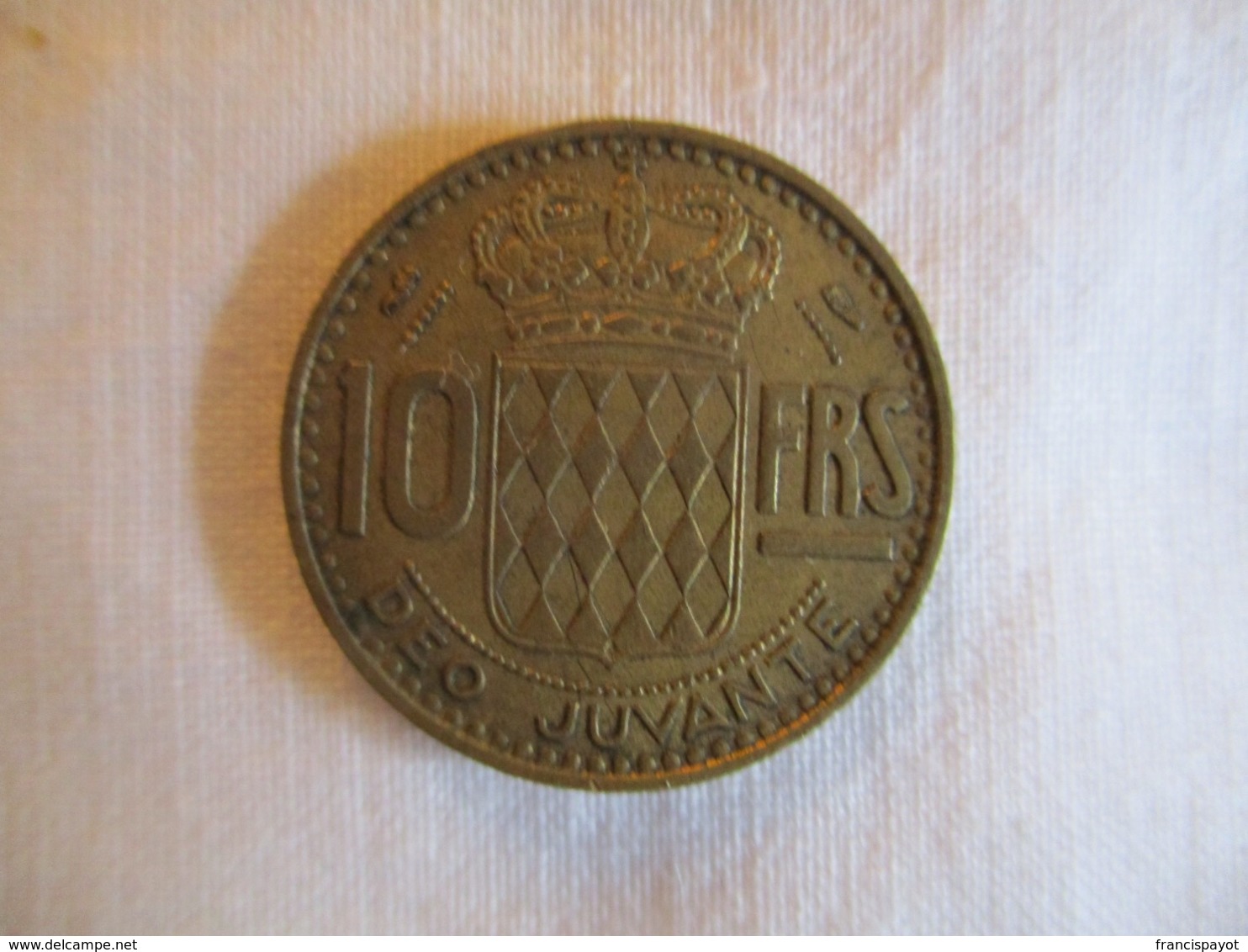 Monaco 10 Francs 1950 - 1949-1956 Francos Antiguos