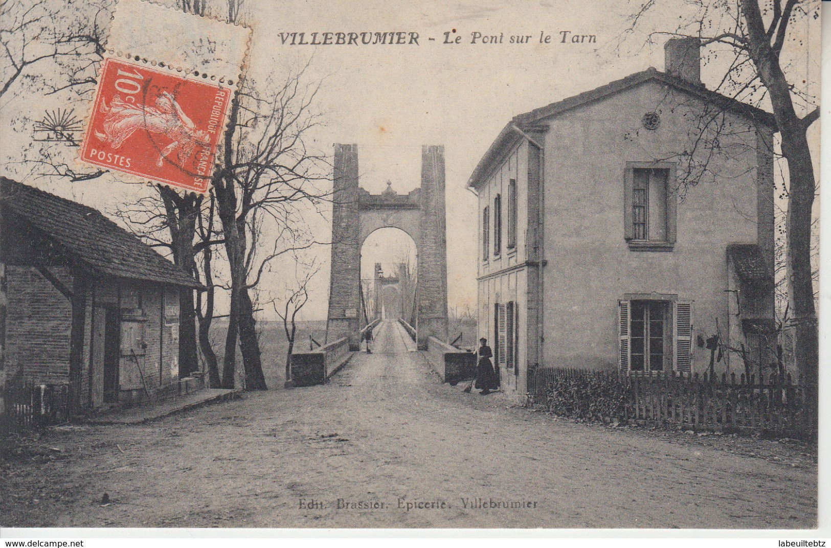 VILLEBRUMIER - Le Pont Sur Le Tarn  PRIX FIXE - Villebrumier