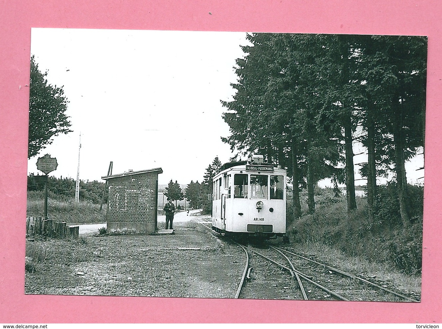 Photo Sugny   Poste  De  Douane =  TRAM  Ligne PALISEUL  PUSSEMANGE - Other & Unclassified