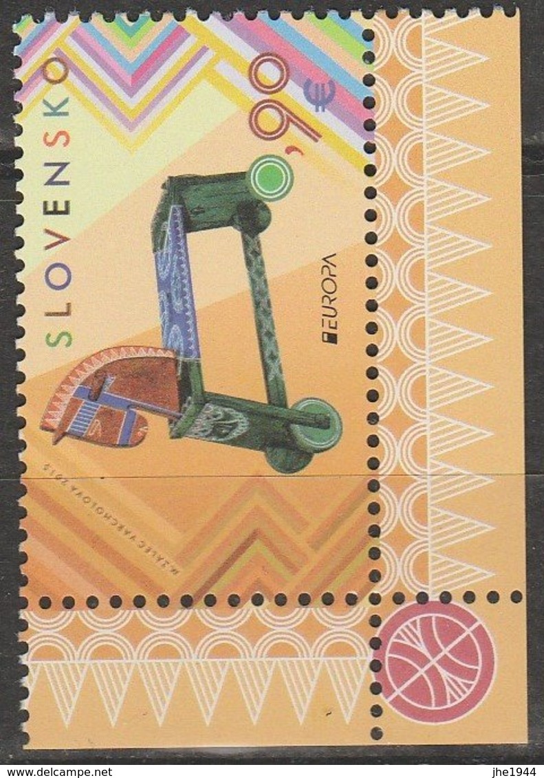 Slovaquie Europa 2015 N° 667 ** Jouets Anciens - 2015