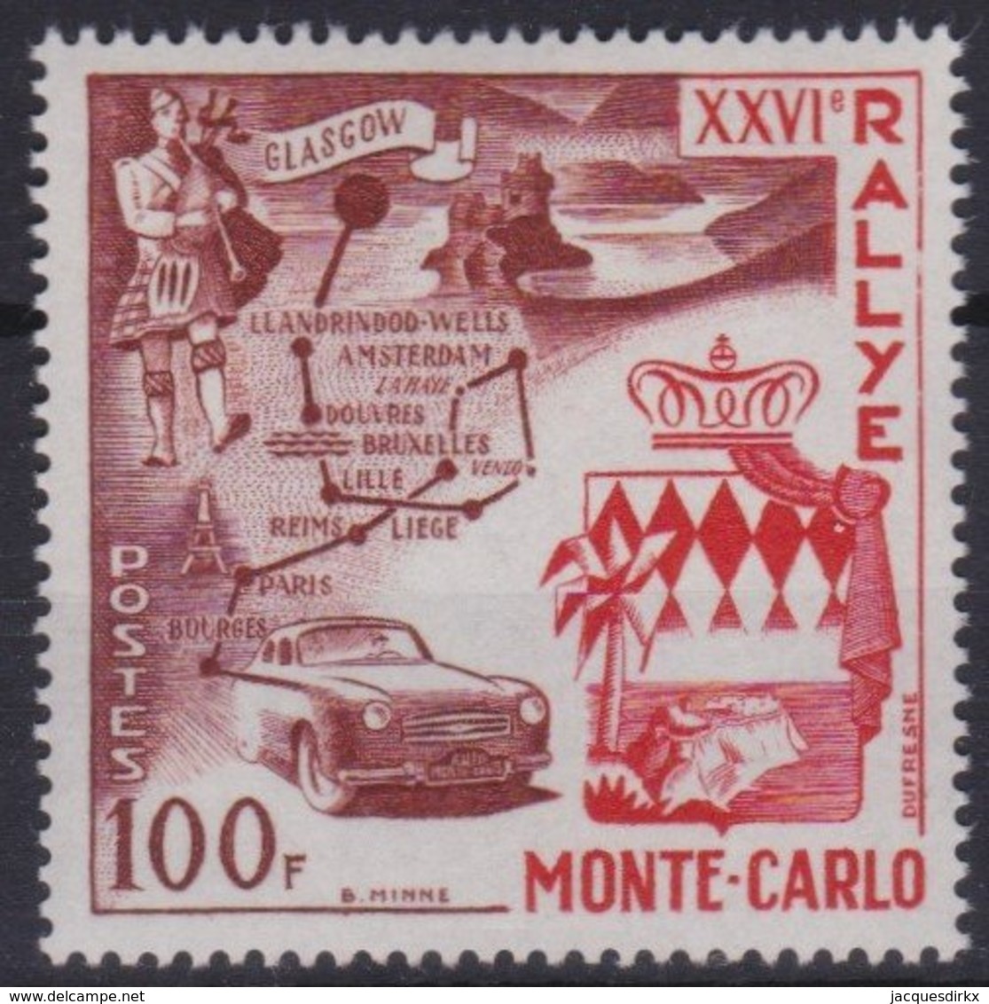 Monaco   .        Yvert  .   441     .   **     .   Neuf  SANS  Charniere    .    /    .     MNH - Neufs