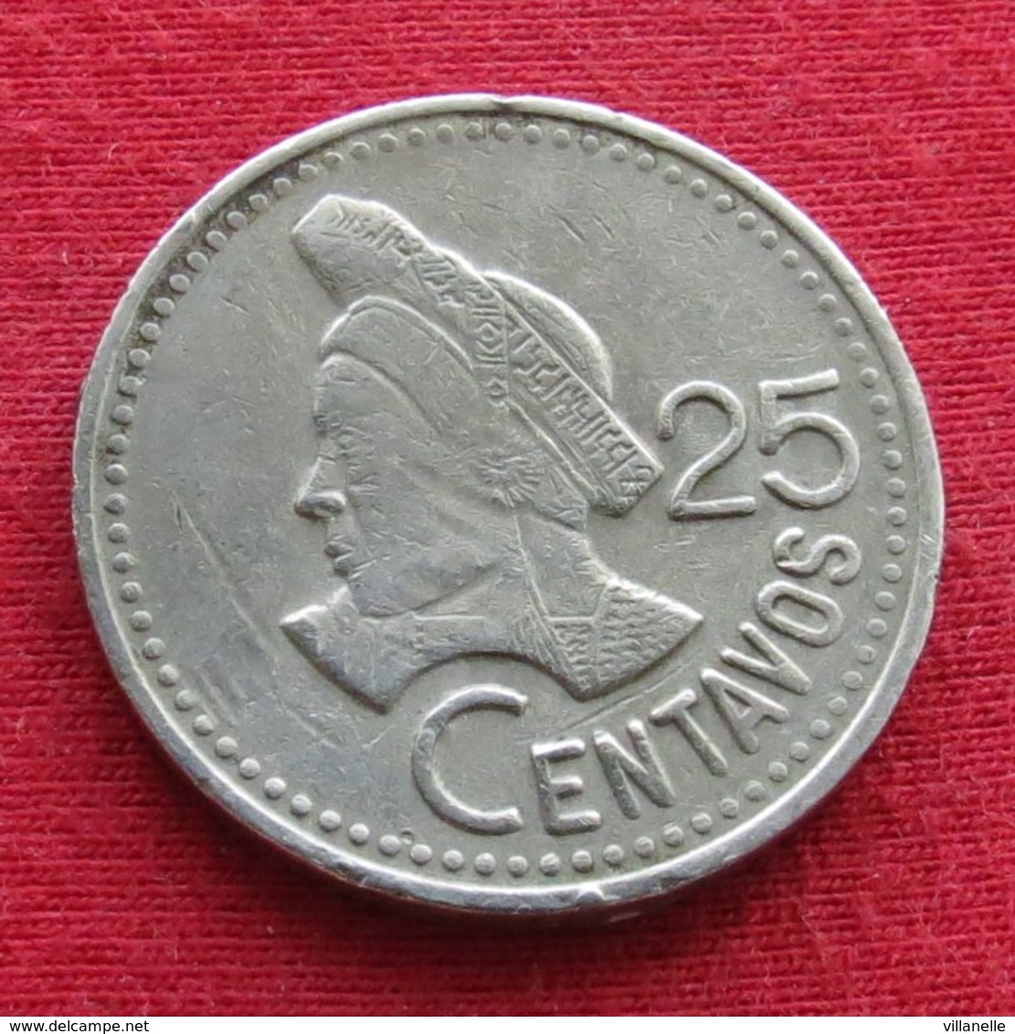 Guatemala 25 Centavos 1986 KM# 278.5 - Guatemala