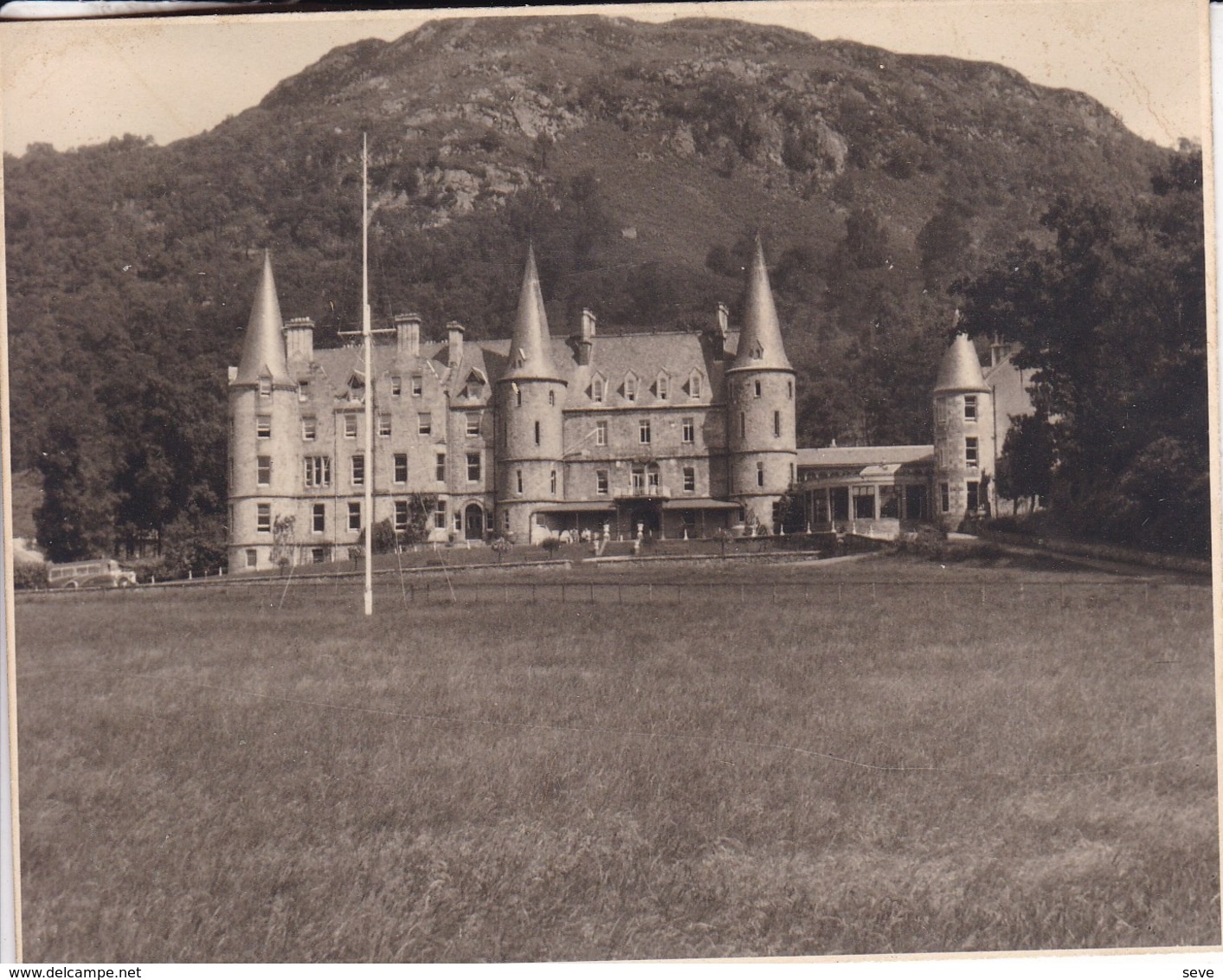 TROSSACHS Ecosse Juillet 1943 Photo Amateur Format Environ 5,5 Cm X 4 Cm SCOTLAND - Places