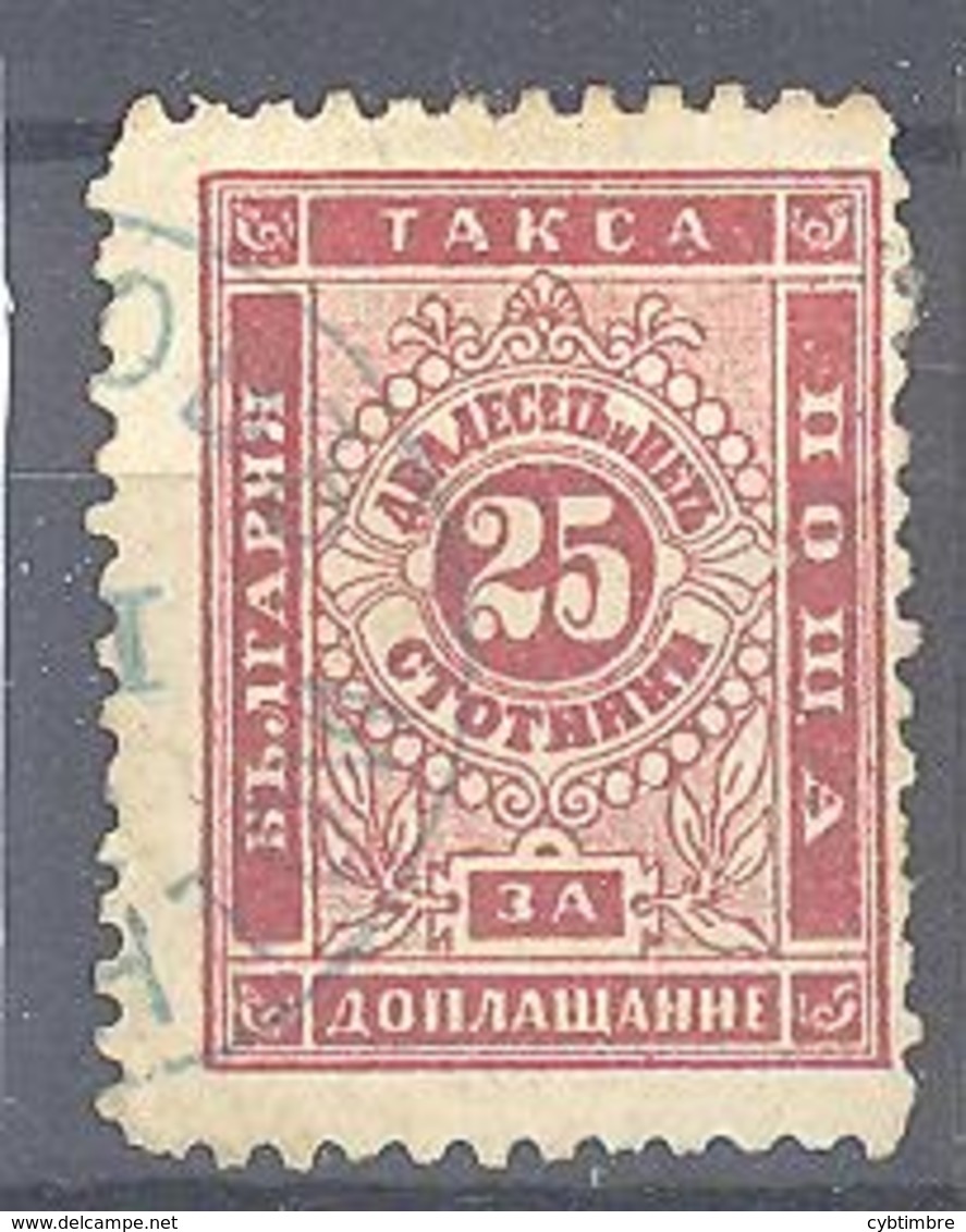 Bulgarie: Yvert N° Taxe 8 - Timbres-taxe