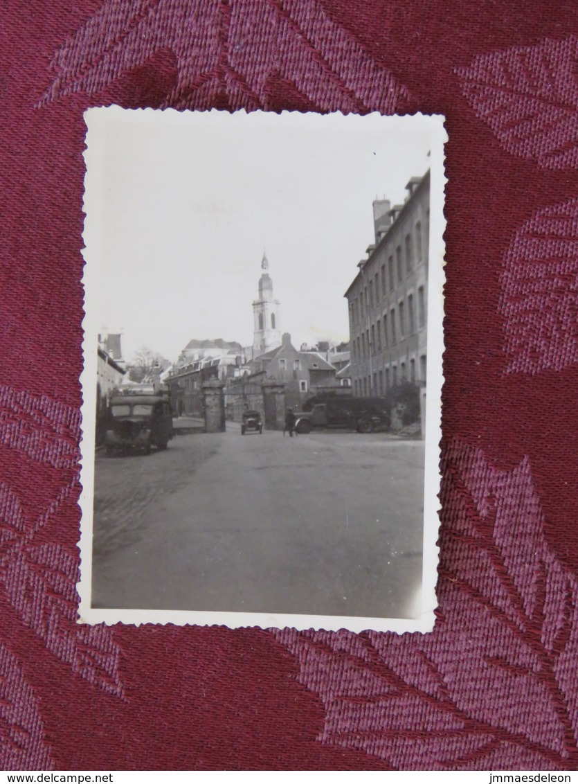 1945 - Photograph (Cambrai) Taken From Gaulintier Of Strasbourg By Bill Jary (Fort Worth) Who Occupied Same House - War, Military