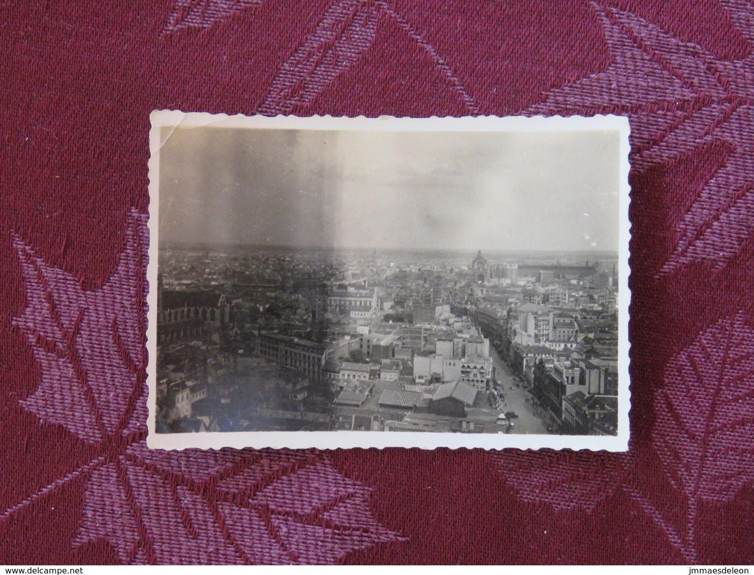 1945 - Photograph (Antwerpen) Taken From Gaulintier Of Strasbourg By Bill Jary (Fort Worth) Who Occupied Same House - War, Military