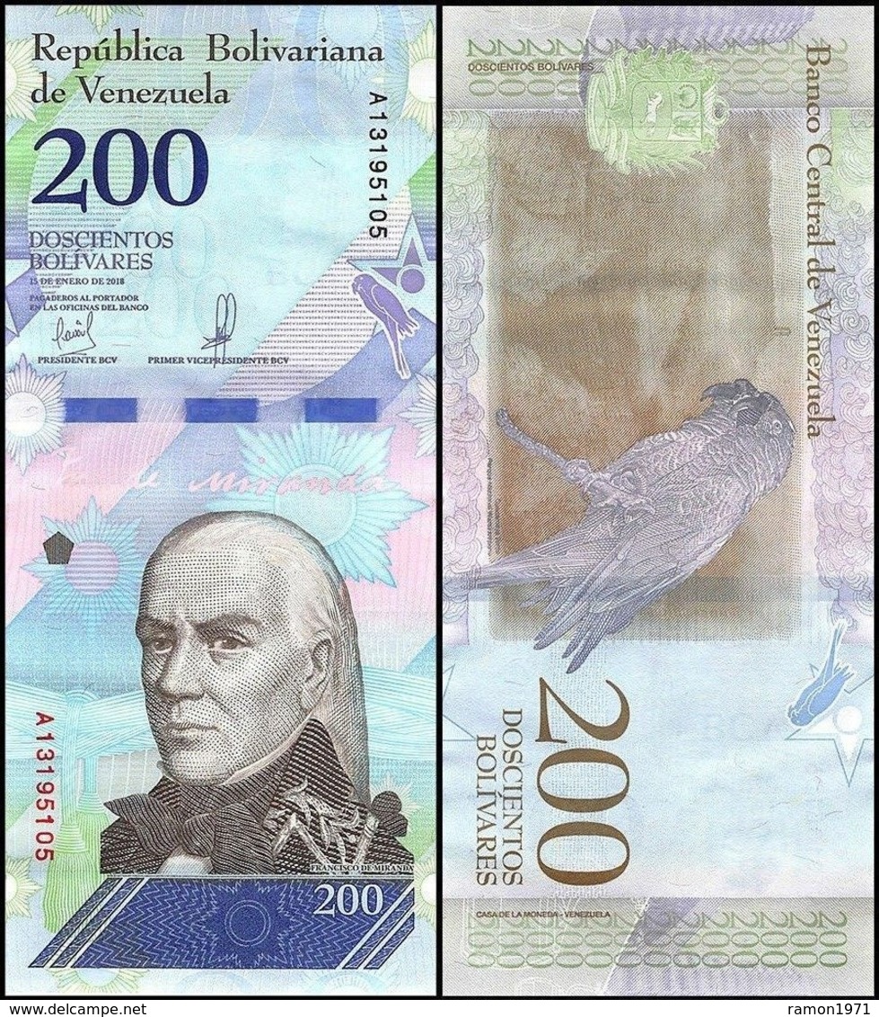 Venezuela - 200 Bolivar 2018 UNC - Venezuela