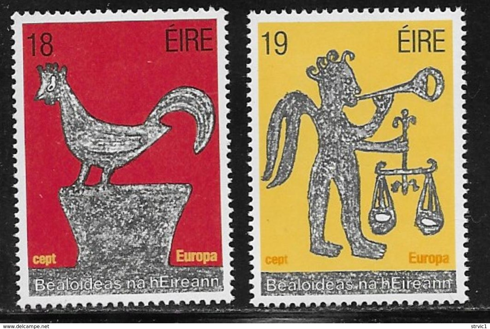 Ireland Scott # 496-7 MNH Europa, 1981 - Unused Stamps