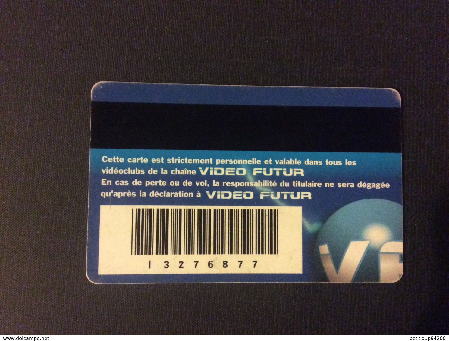 CARTE VIDEO FUTUR  Carte Privilege - Other & Unclassified