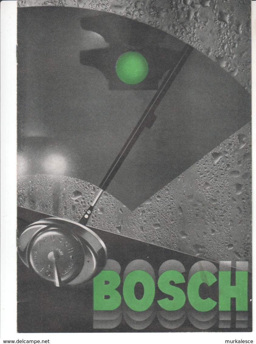 4686    REKLAME PROSPEKT   BOSCH - Trucks