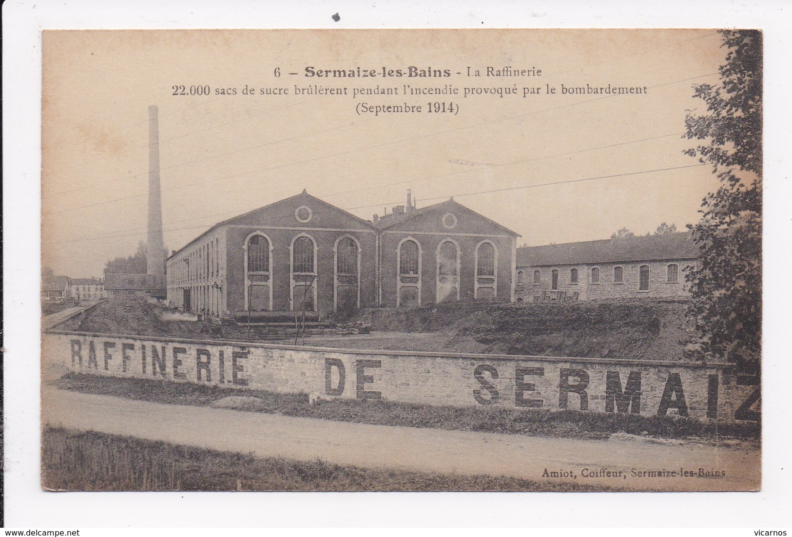 CP 51 SERMAIZE LES BAINS La Raffinerie - Sermaize-les-Bains