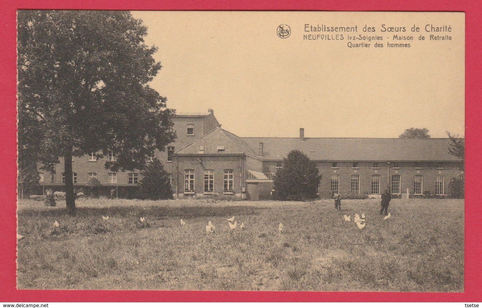 Neufvilles-lez-Soignies - Etablissement Des Soeurs De Charité - Quartier Des Hommes - 2 ( Voir Verso ) - Soignies